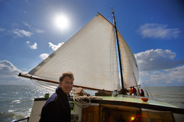 Albatros voor de wind