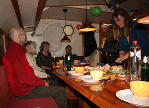 Eten met plezier op de Albatros