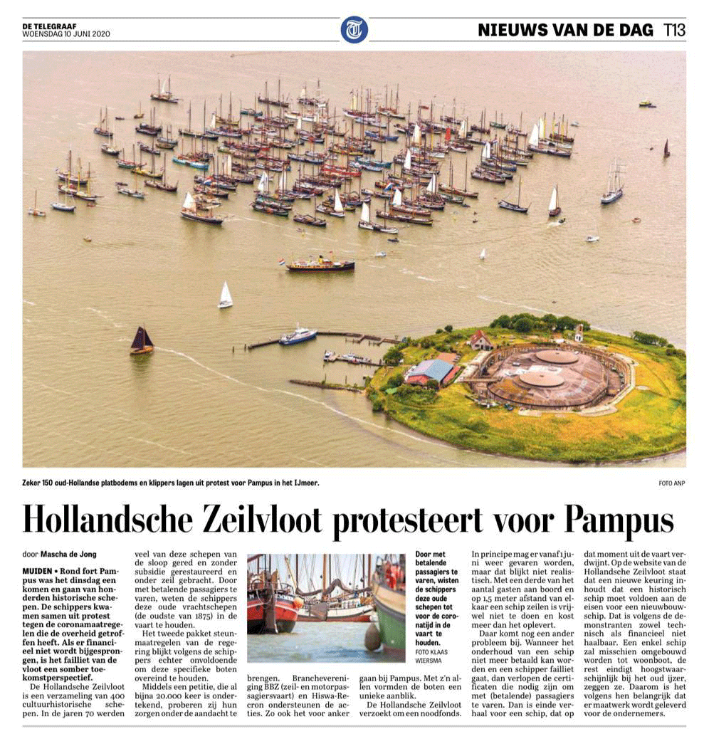 Protest bij Pampus 4 Protest bij pampus 4